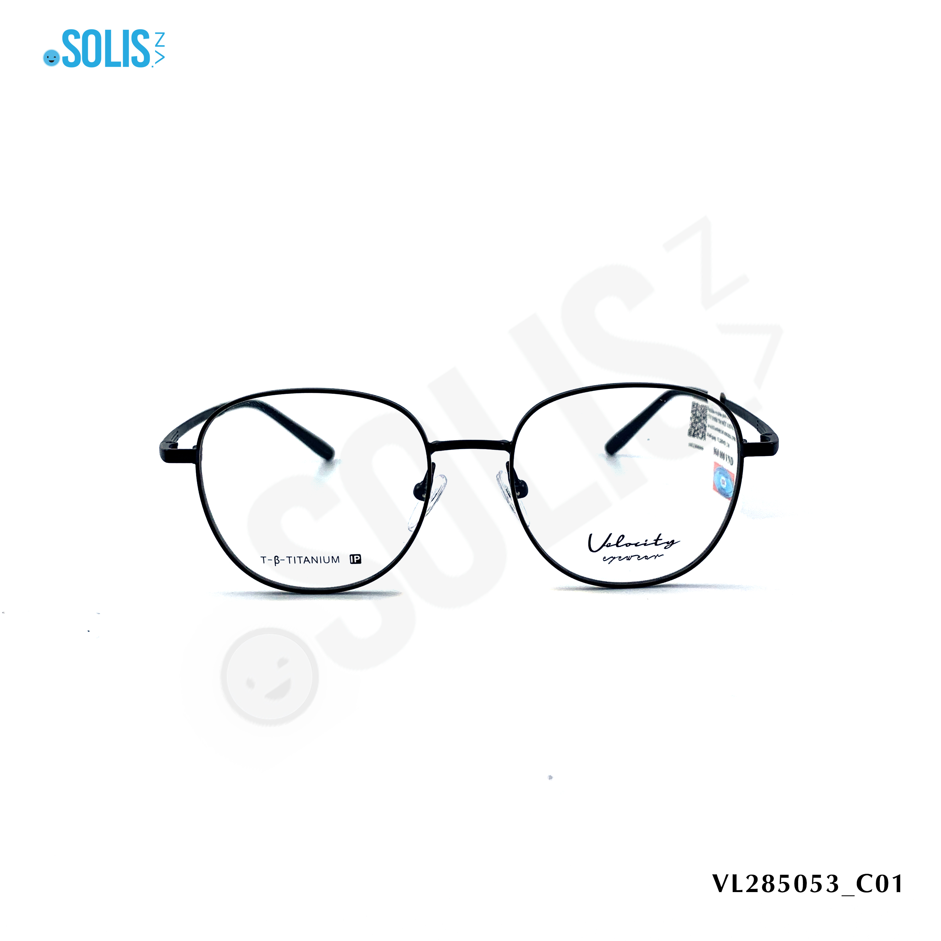 Gọng kính kim loại hiệu Velocity VL285053 - KÍCH THƯỚC 49-17-142