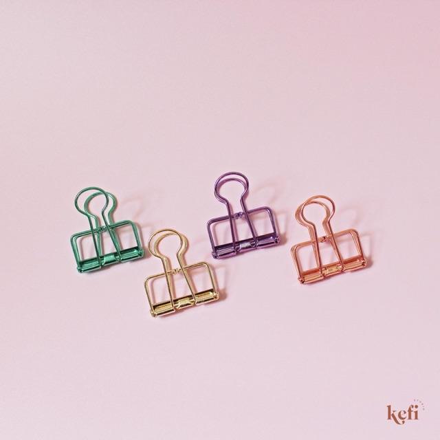 KẸP GHIM ĐƠN NHIỀU MÀU - SIMPLE PAPER CLIPS