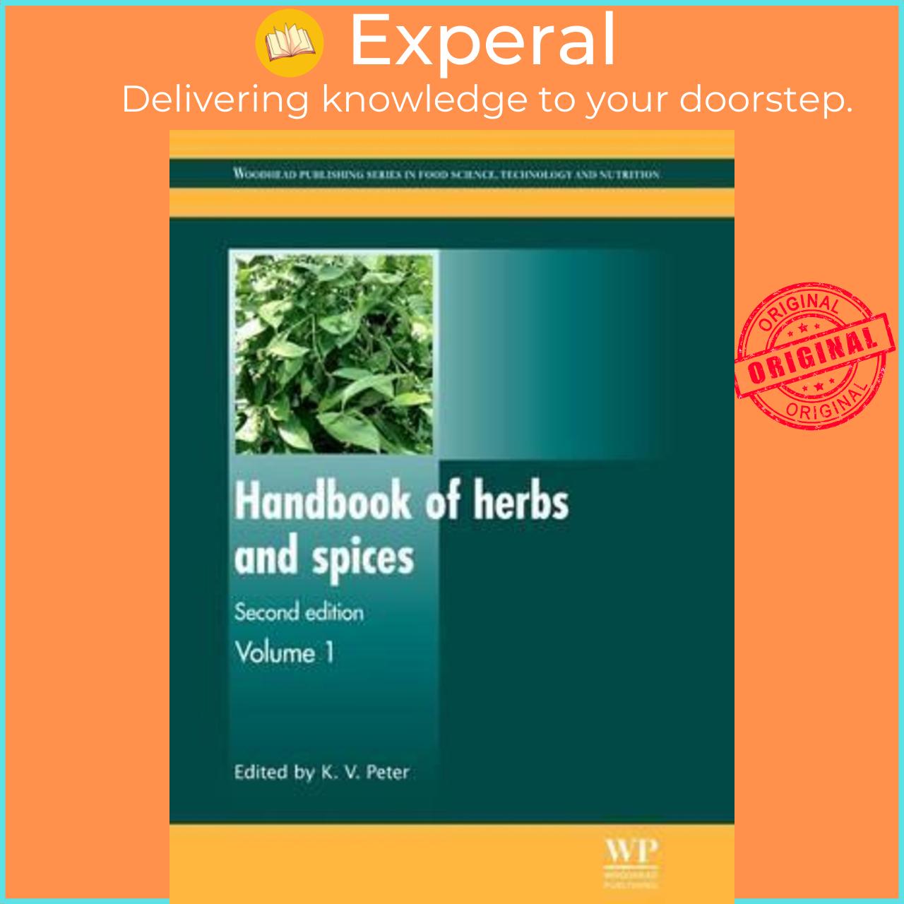 Sách - Handbook of Herbs and Spices by K V Peter