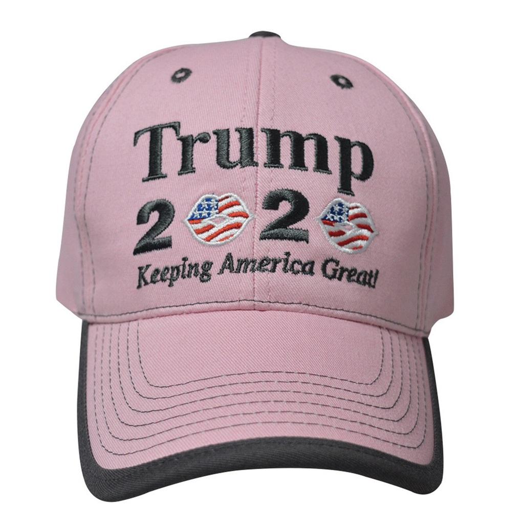 Women Baseball Hat Trump 2020 US Election Campaign Cap For Outdoor Camping Sunproof Hats For Adult