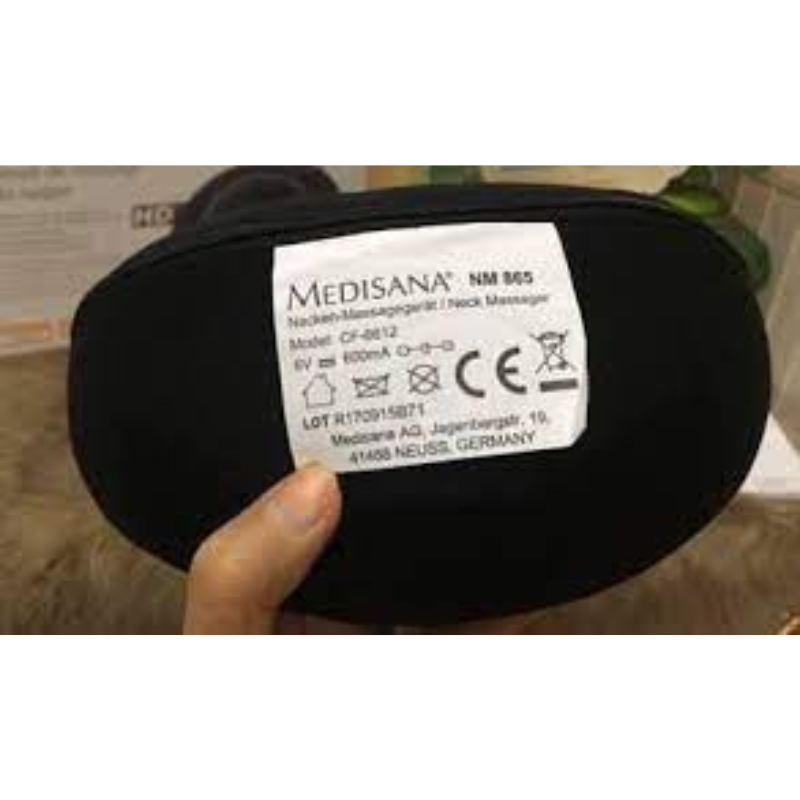 Đai Massage Cổ Medisana NM865, Máy Massage, Giúp Chống Đau Mỏi Cổ Vai Gáy, Lưu Thông Khí Huyết, Nhập Đức, BH 12 Tháng