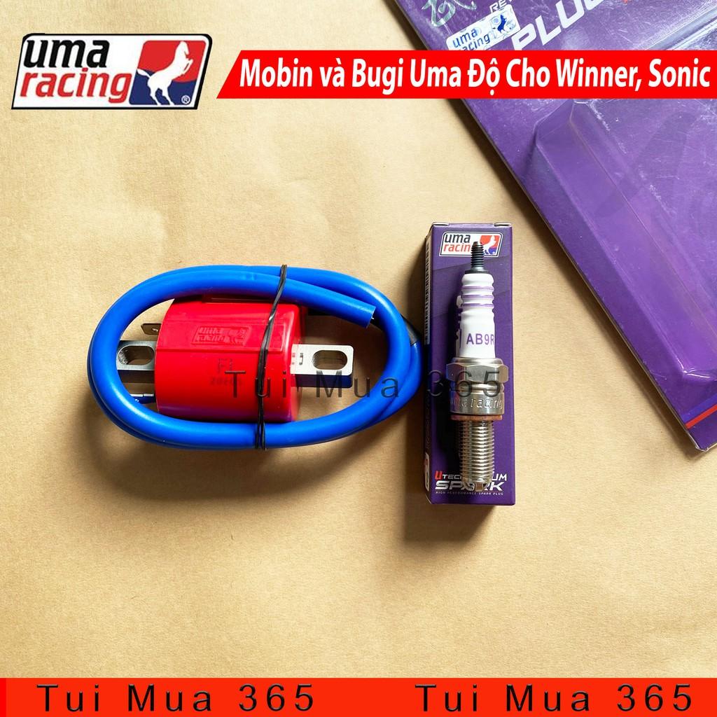 Combo Mobin Sườn Fi và Bugi Uma WINNER 150, SONIC 150, Vario, AirBlade, SH, PCX