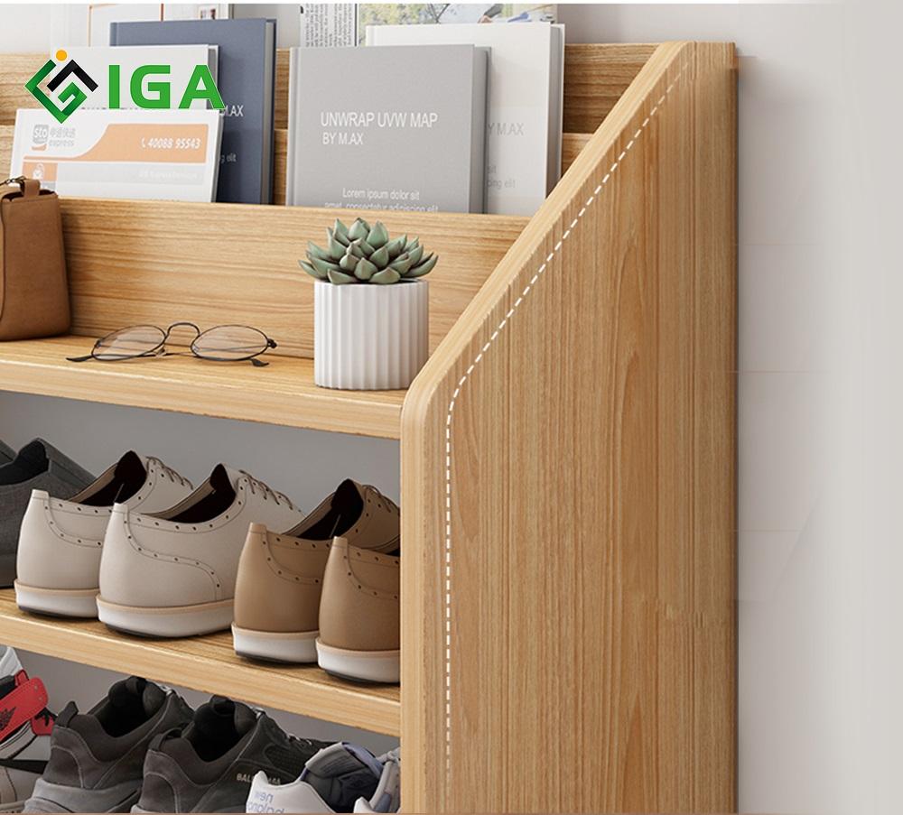 Kệ giày đa năng kết hợp giá sách phong cách Nordic - GP160