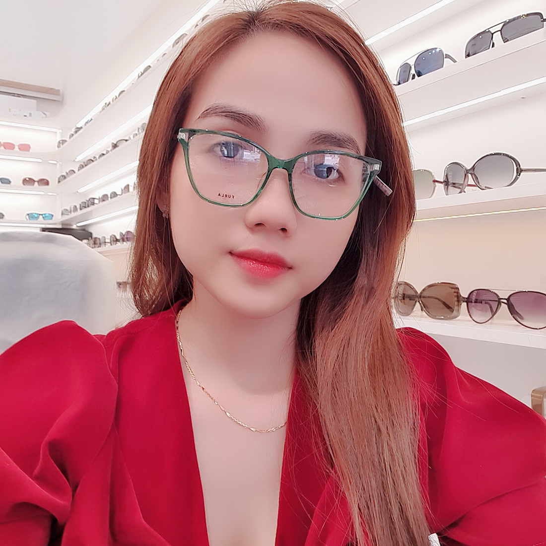 Gọng kính Furla VFU581 0998 chính hãng