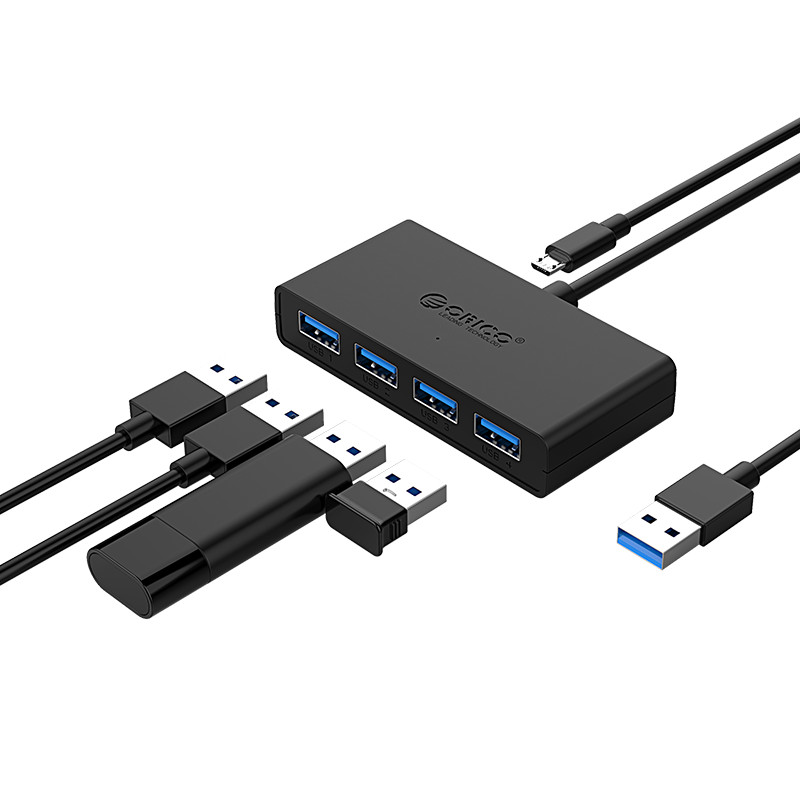 Hub chia 4 cổng USB 3.0 Orico G11-H4 - Hàng nhập khẩu