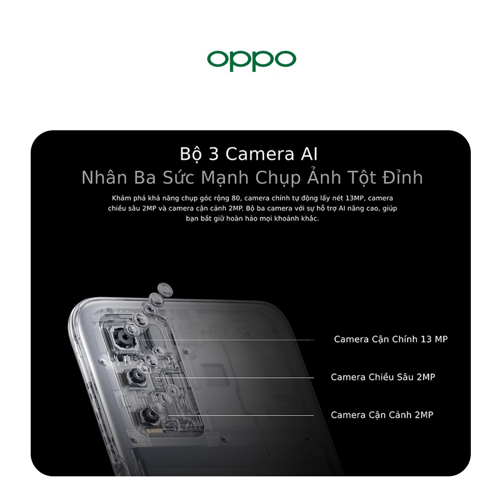 Điện Thoại Oppo A16 (4GB/64G) - Hàng Chính Hãng