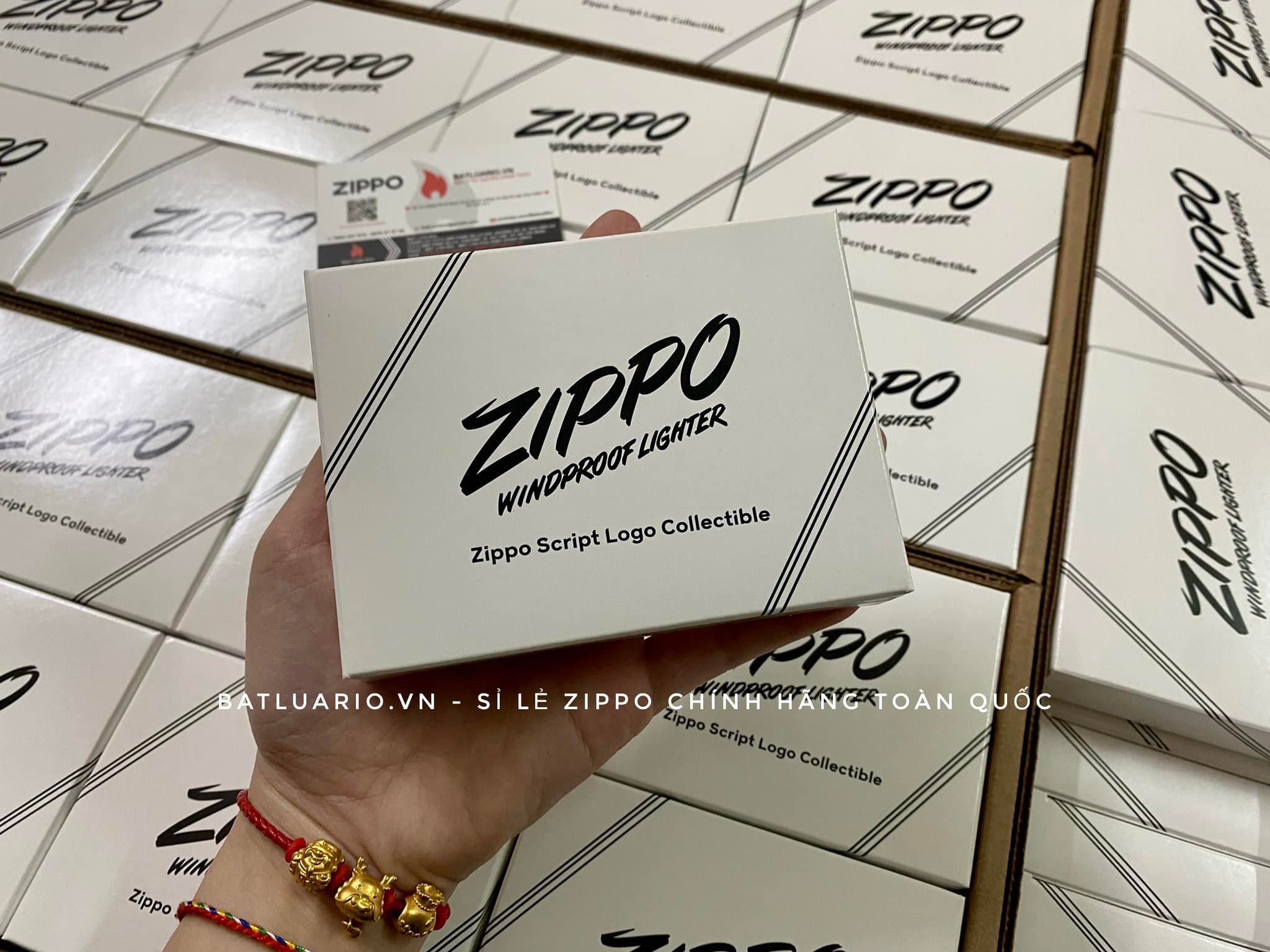 Bật Lửa Zippo 48768 - Zippo Script Collectible Armor Rose Gold