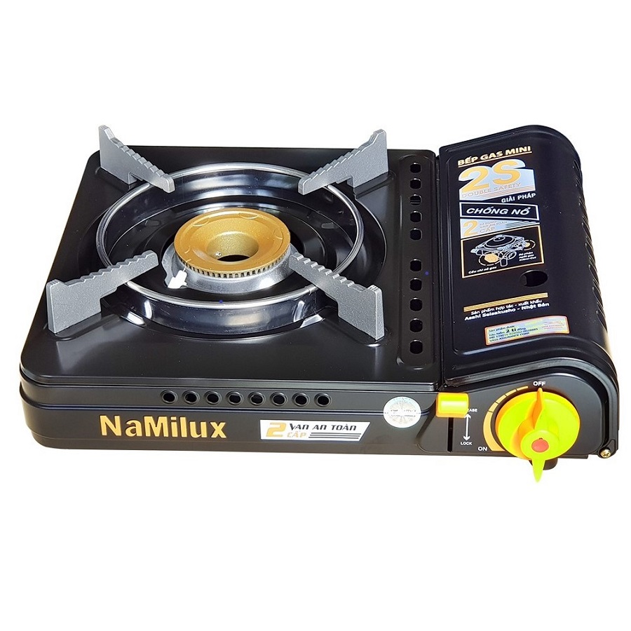 Bếp Gas Mini Cao Cấp NaMilux 2S NA-194PF - Hàng Chính Hãng