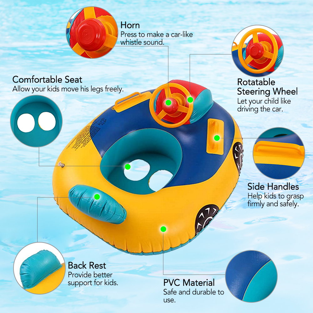 Phao Bơi Cho Bé Có Tay Cầm