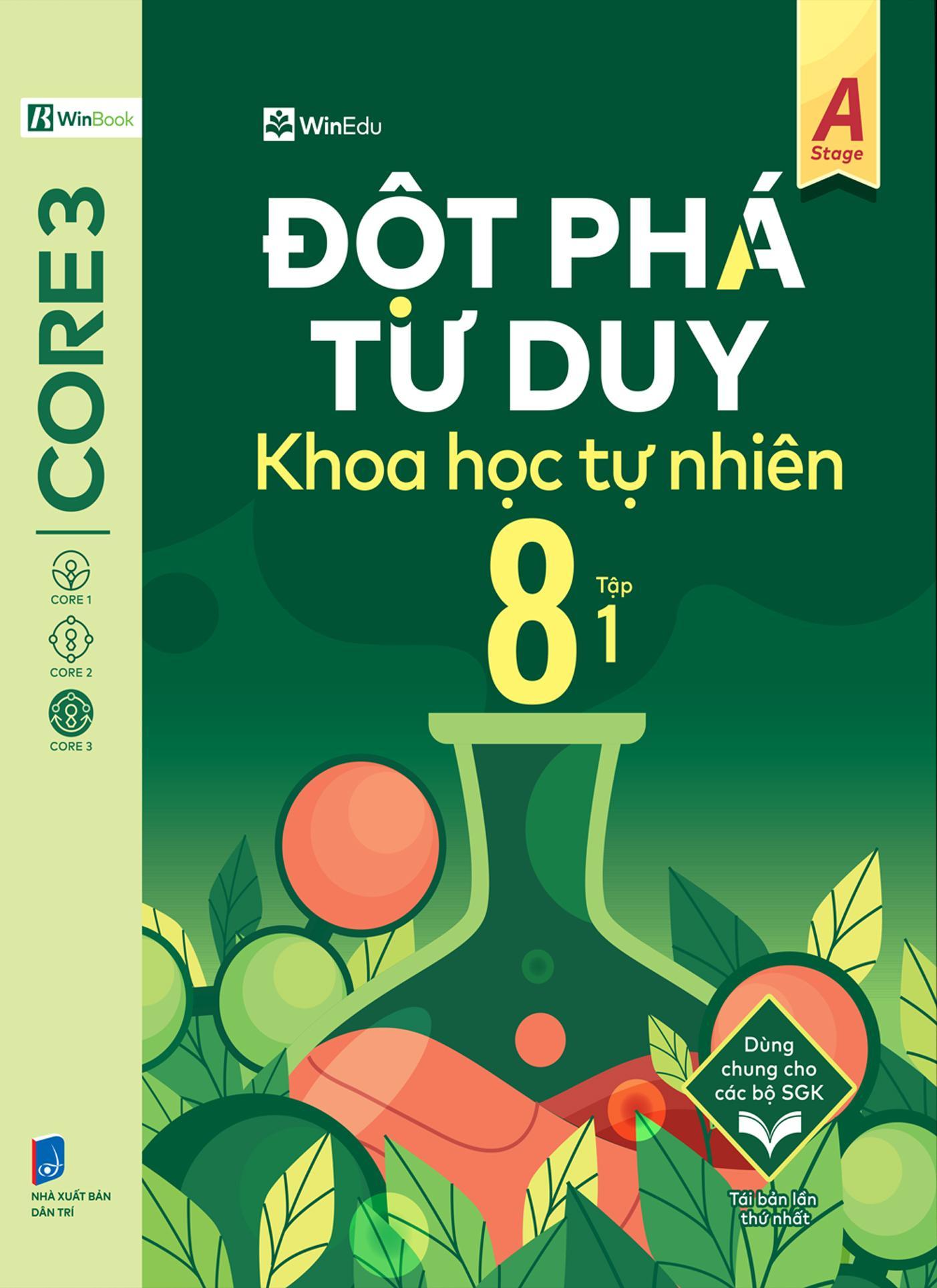 Sách - Đột Phá Tư Duy Khoa Học Tự Nhiên 8 - Tập 1 (Tái Bản 2025)
