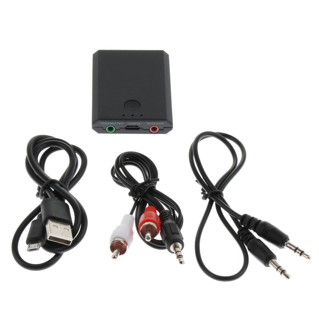 Bluetooth Receiver & Transmitter, HIFI Wireless Audio Adapter, Bluetooth 4.2 Music Stereo Adapter for Home Music Streaming Stereo System
