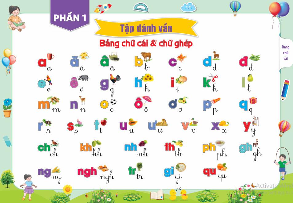 Bí Quyết Giúp Con Đọc Tiếng Việt Thông Thạo - Tập Đánh Vần Tiếng Việt