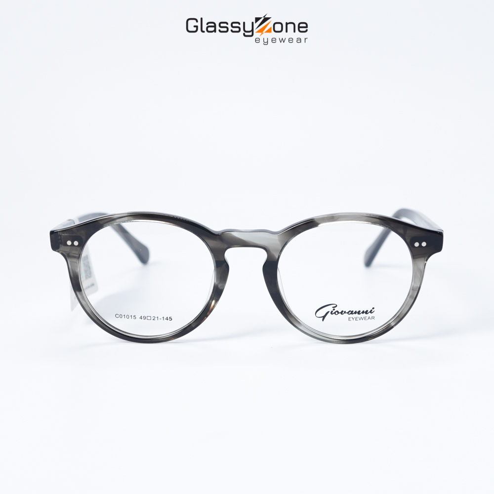 Gọng kính cận, Mắt kính giả cận nhựa Form tròn thời trang Nữ Anatole - GlassyZone