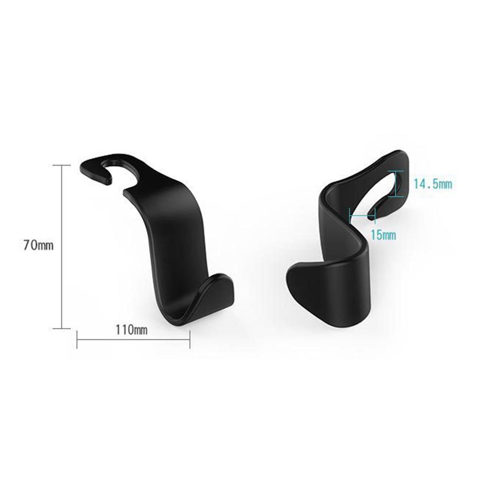 1 Móc Treo Đồ Gắn Lưng Ghế Ô Tô Đa Năng
