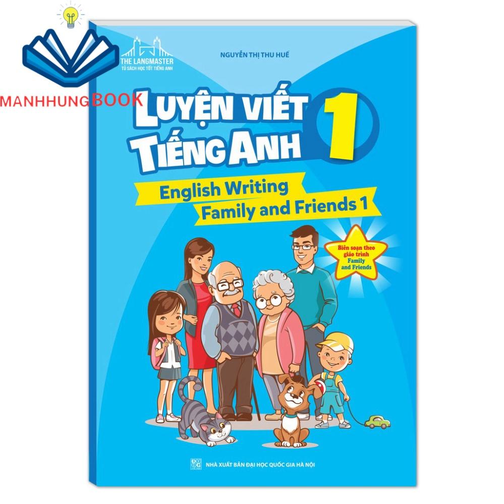 Sách - Combo Luyện viết tiếng Anh 1 và 2 (English Writing Family and Friends)