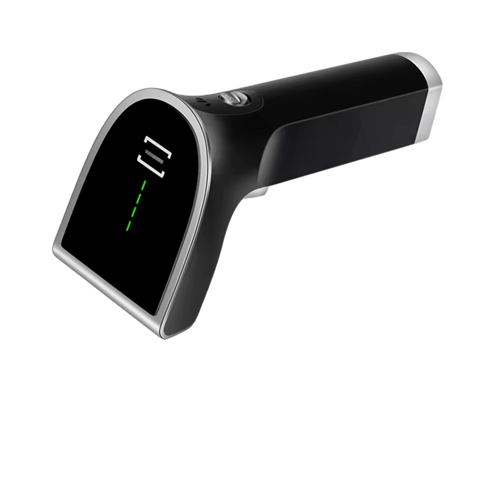 Máy quét mã vạch 2D không dây Bluetooth có màn hình hiển thị vạch pin YHD-6700DB, hàng chính hãng, bảo hành 1 năm - Hàng Nhập Khẩu