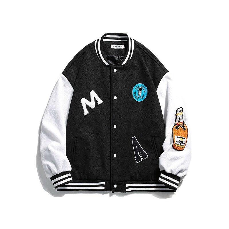Áo Khoác Cardigan Nỉ Bông LOGO & Form Rộng Basic Nam Nữ Unisex Ulzzang KUN