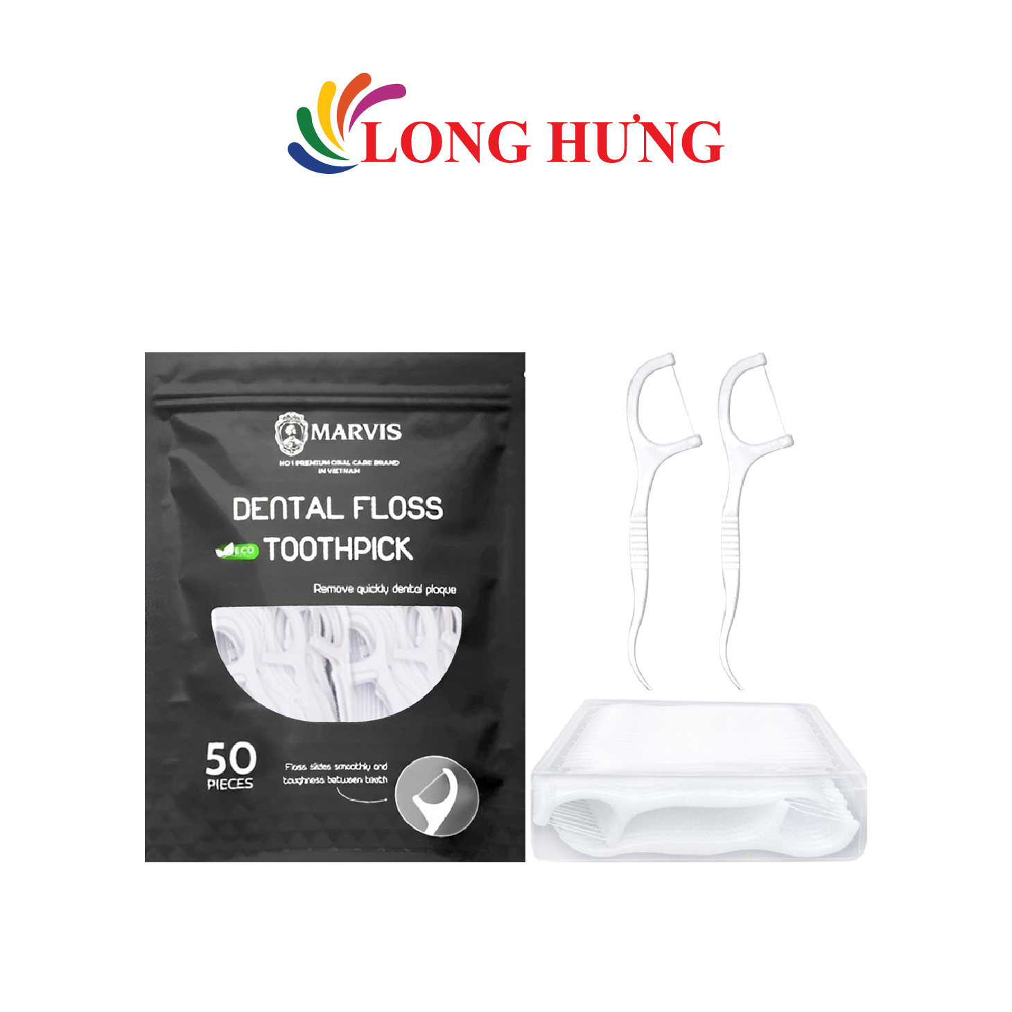 [Gift] Tăm nha khoa Marvis Dental Floss Toothpick