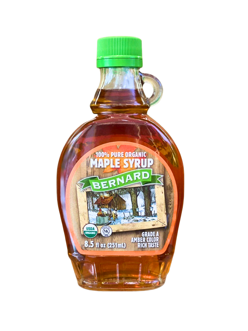 Siro cây phong hữu cơ nguyên chất BERNARD - Pure Organic Maple Syrup 251ml