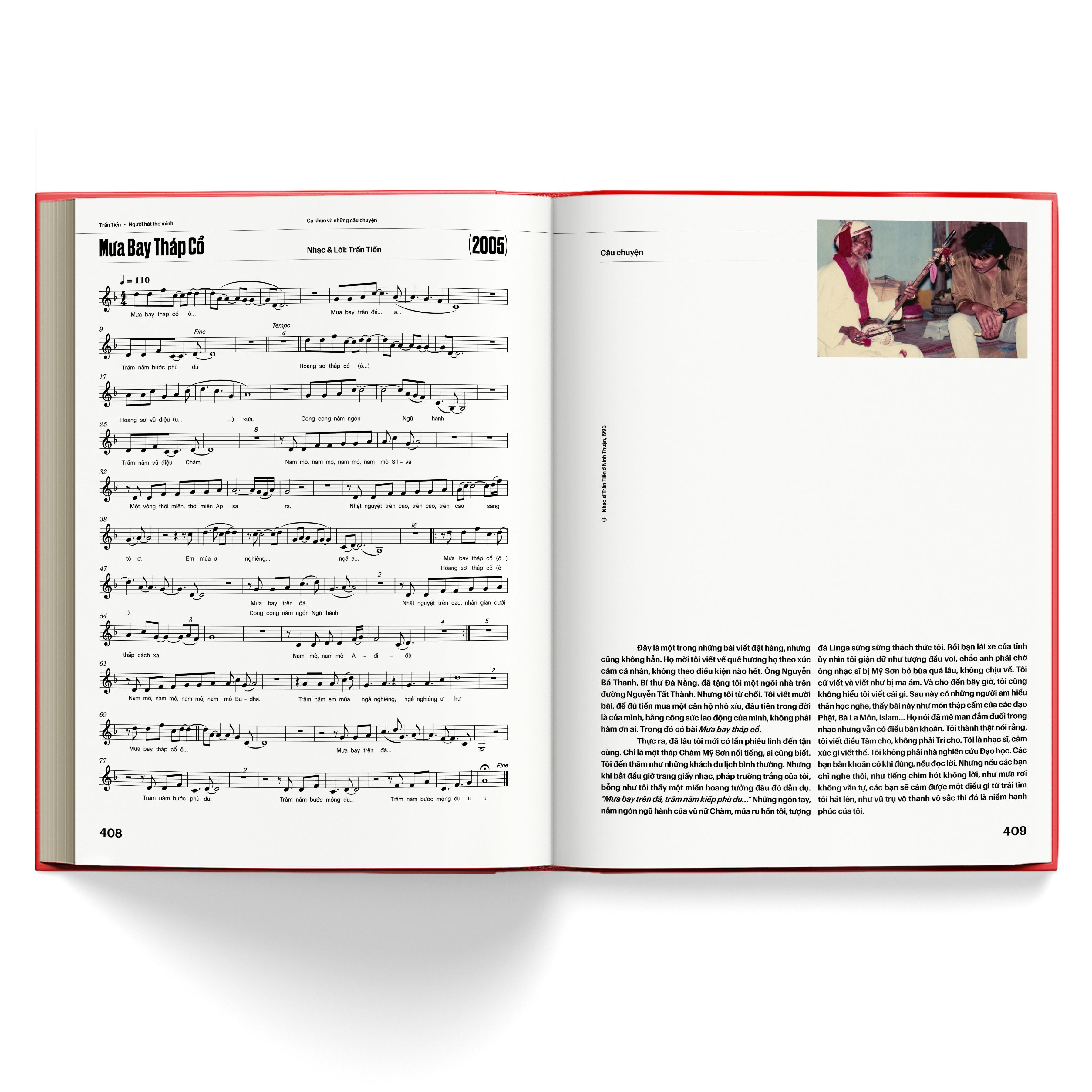 Sách - Boxset Trần Tiến - Người Hát Thơ Mình - Ca Khúc Và Những Câu Chuyện - Bìa Cứng - Kèm Poster 2 Mặt