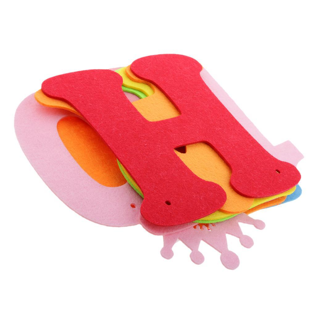 Felt Flags Bunting Garland Banner Party Hanging Decor