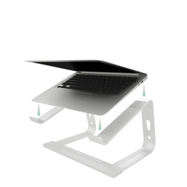 Giá đỡ laptop stand nhôm cho máy tính xách tay- Hàng chính hãng