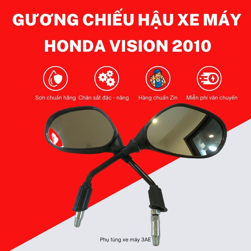 Gương chiếu hậu xe Honda Vision loại chân 8 & 10 ly