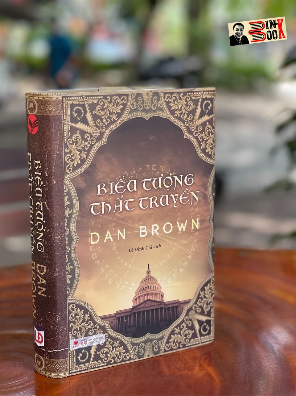 Biểu Tượng Thất Truyền Dan Brown Bìa Cứng Bách Việt Lê Đình Chi Dịch
