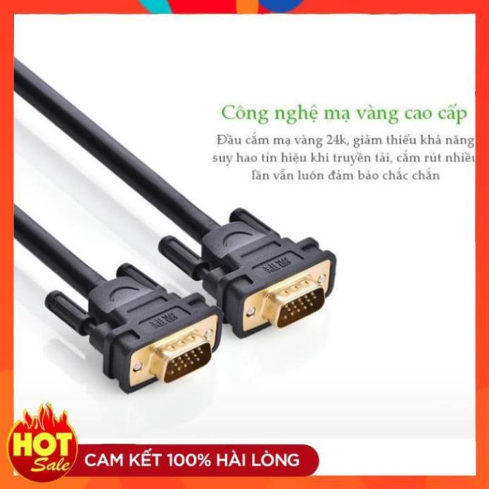 Cáp VGA 1,5M cho Màn Hình, Máy Chiếu Ugreen 11630_Hàng chính hãng