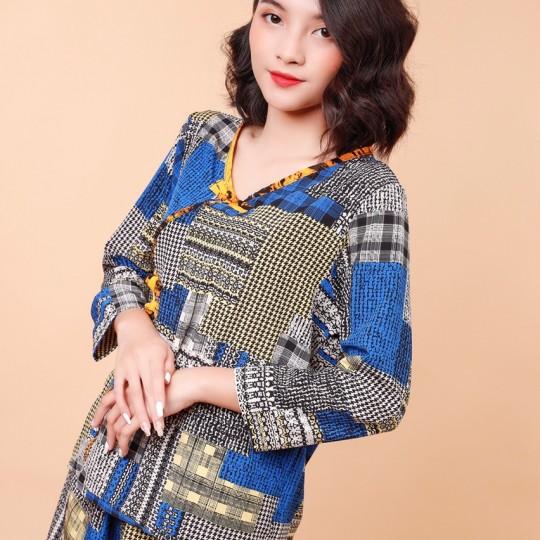 SET ĐỒ BỘ IN LỤA 100D