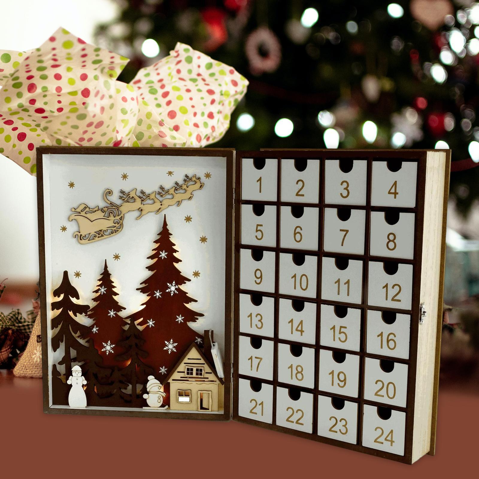 Advent Calendar 24 Day calendar Decoration for Bedroom