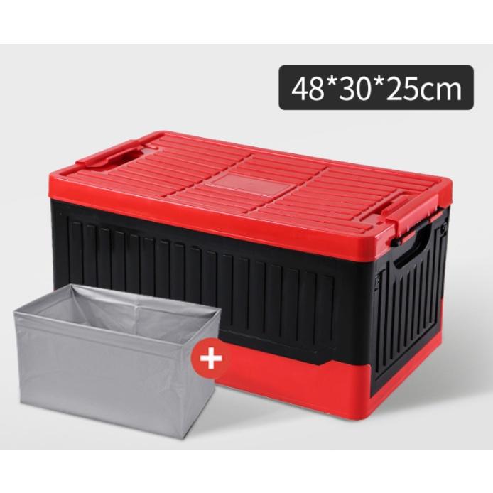 Thùng đựng đồ cốp xe ô tô xếp gọn dễ dàng với 2 dung tích 30L và 55L tiết kiệm tối đa không gian cốp xe ô tô - 42 lít