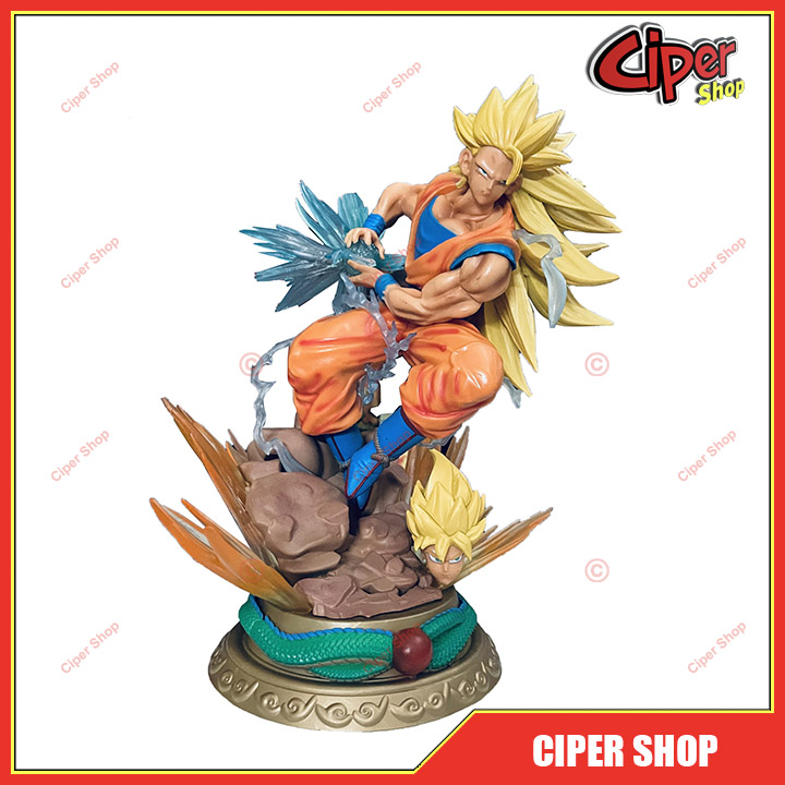 Mô hình Son Goku SS3 - 2 Đầu - Figure Goku SS3 Dragon Ball