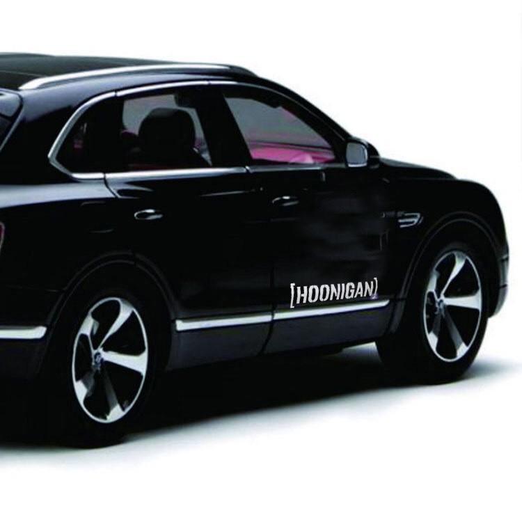 Decal trang trí tường / Xe - Chữ HOONIGAN