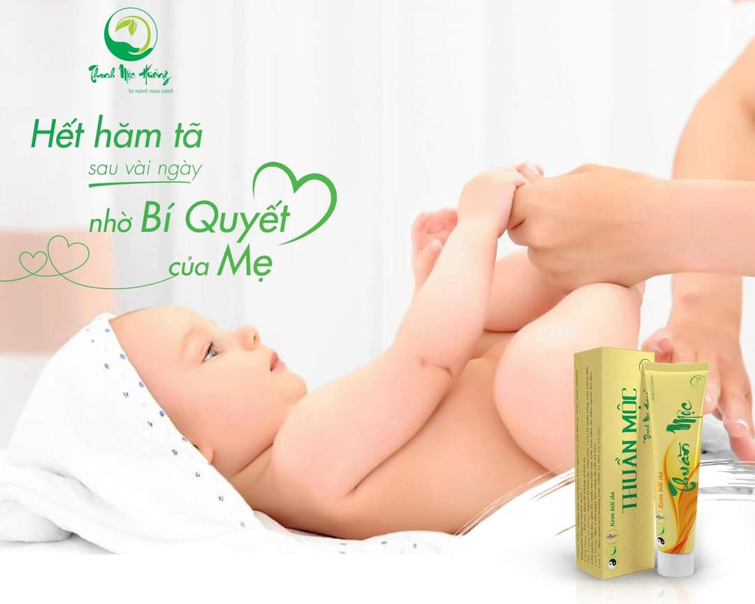 Combo 5 tuýp kem bôi da thuần mộc trị hăm chàm sữa mụn nhọt Thanh Mộc Hương 16g