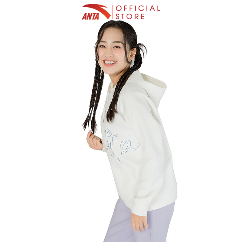 Áo hoodie thể thao nữ Anta 862137704