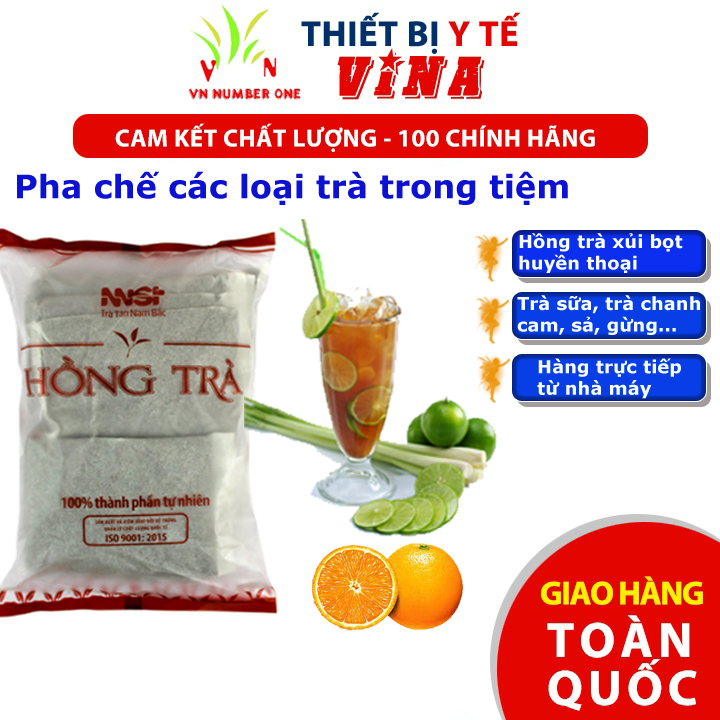 [Nguyên Liệu Pha Chế Tr à Sữa] Hồng Tra NNST Tân Nam Bắc, Bịch 10 Gói, Mỗi Gói 30g - Thương Hiệu Từ Năm 1977