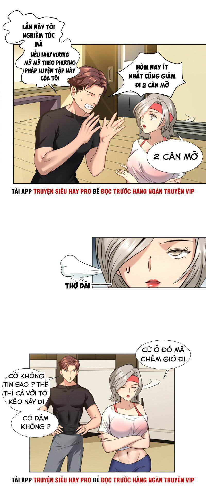 huấn luyện viên của nữ thần chapter 3 4