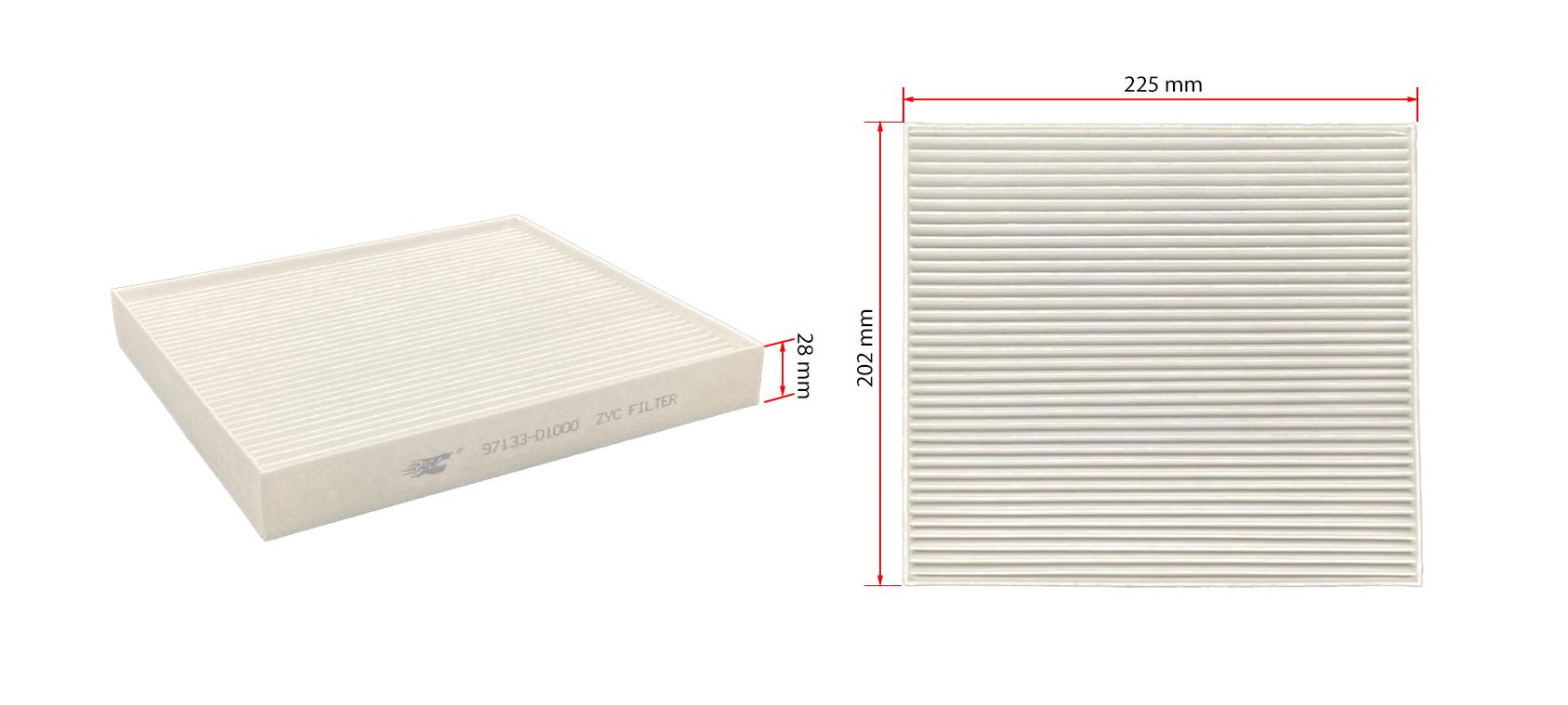 Lọc điều hòa ACCENT, SONET, TUCSON, KONA