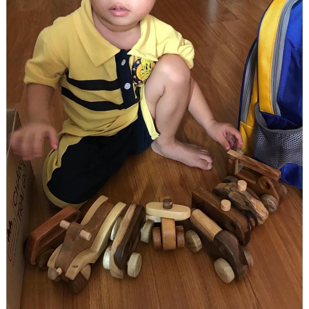 8 Mẫu Xe Phương Tiện Giao Thông Bằng Gỗ - Đồ Chơi Gỗ Trẻ Em