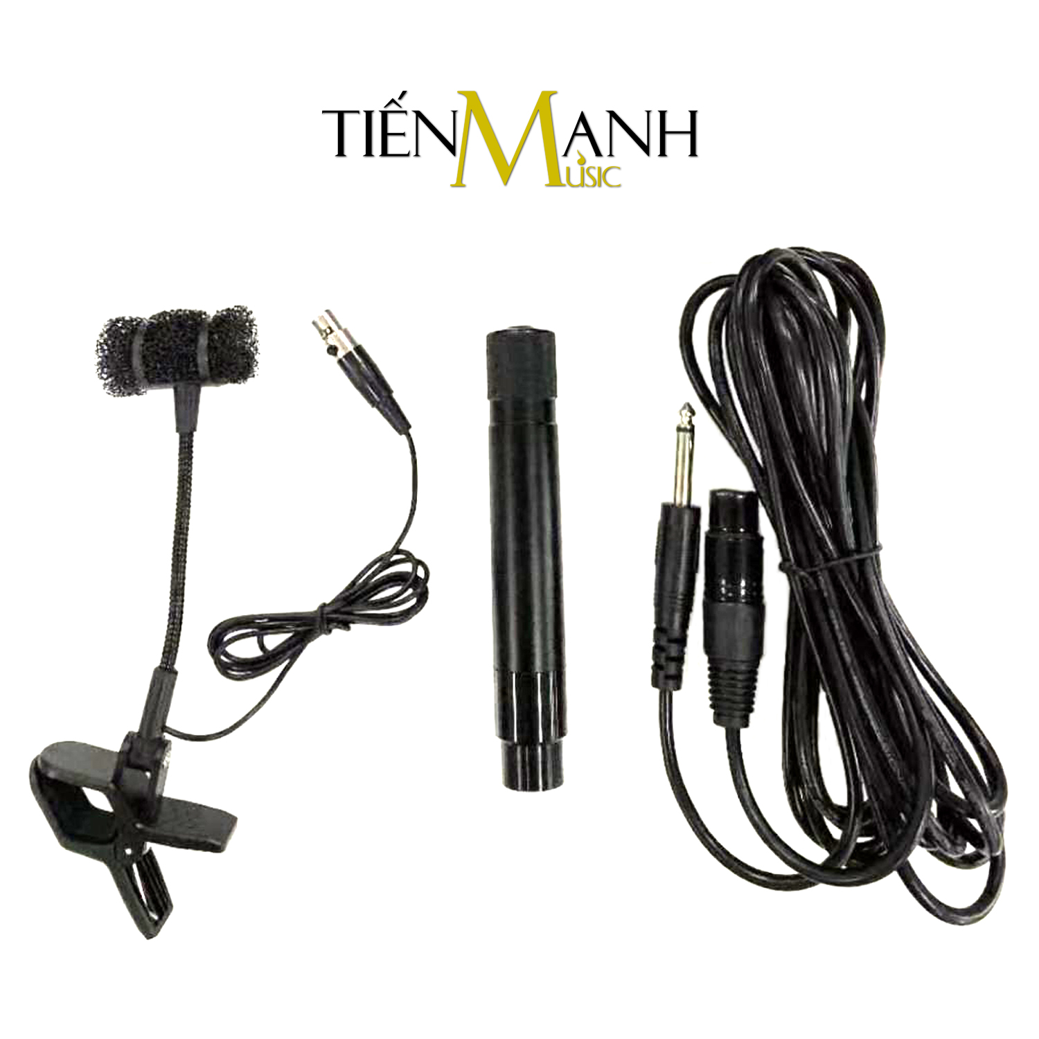 Bộ Microphone có dây dùng cho Đàn Violin, Guitar, Kèn, Sáo, Nhị, Saxophone, Mic Nhạc cụ Dân Tộc và Mọi loại Nhạc Cụ khác Dr.MIC DR-813 - Kèm Móng Gảy DreamMaker