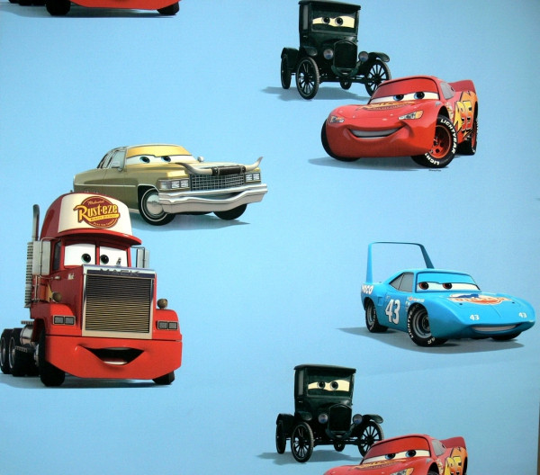 Giấy dán tường rộng 45cm x 5m dài  - XE HƠI ELL063