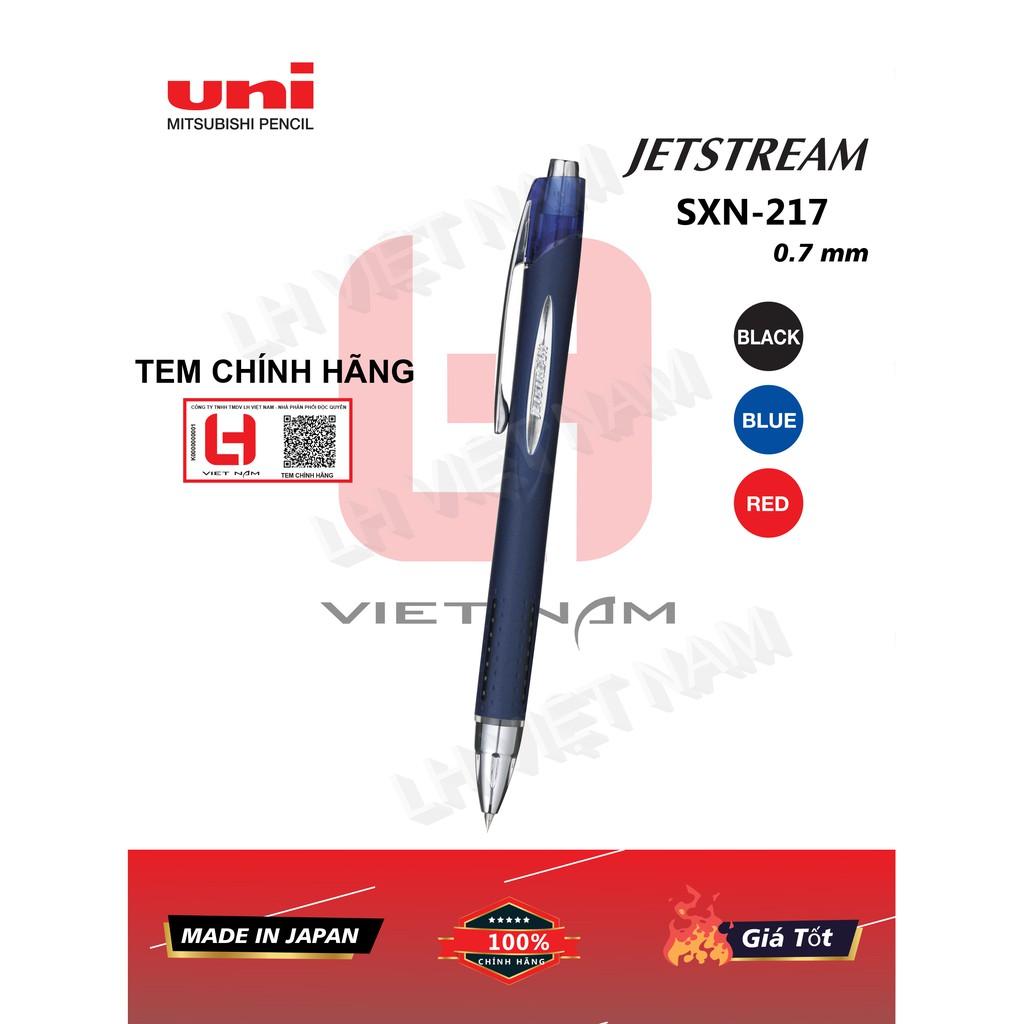 Bút bi bấm mức Jetstream SXN-217 (0.7mm)