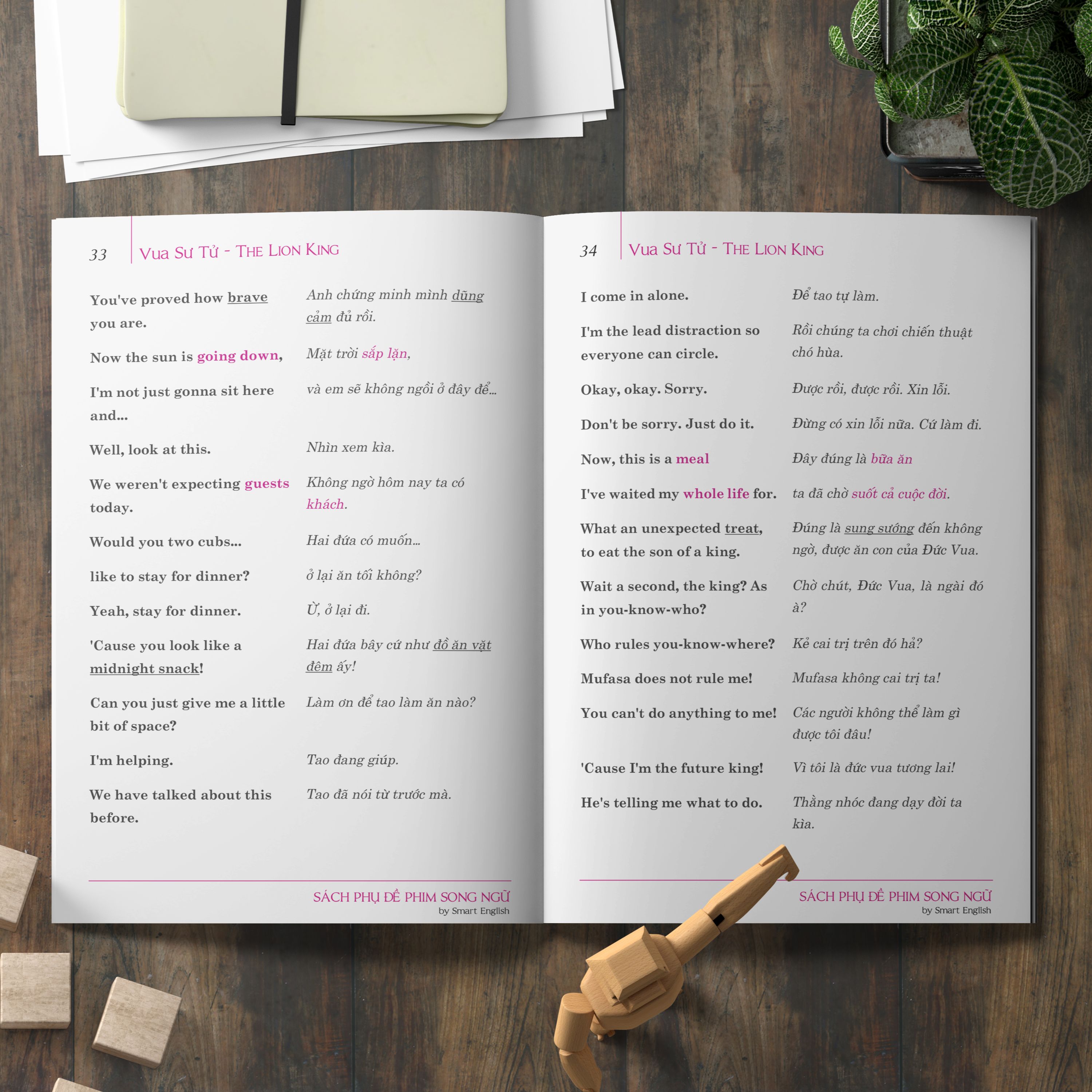 Sách IELTS Từ Vựng Listening &amp; Speaking, Sách Phụ Đề Phim Song Ngữ Dành Cho Người Mất Gốc, Band 0-6.5 - Smart English