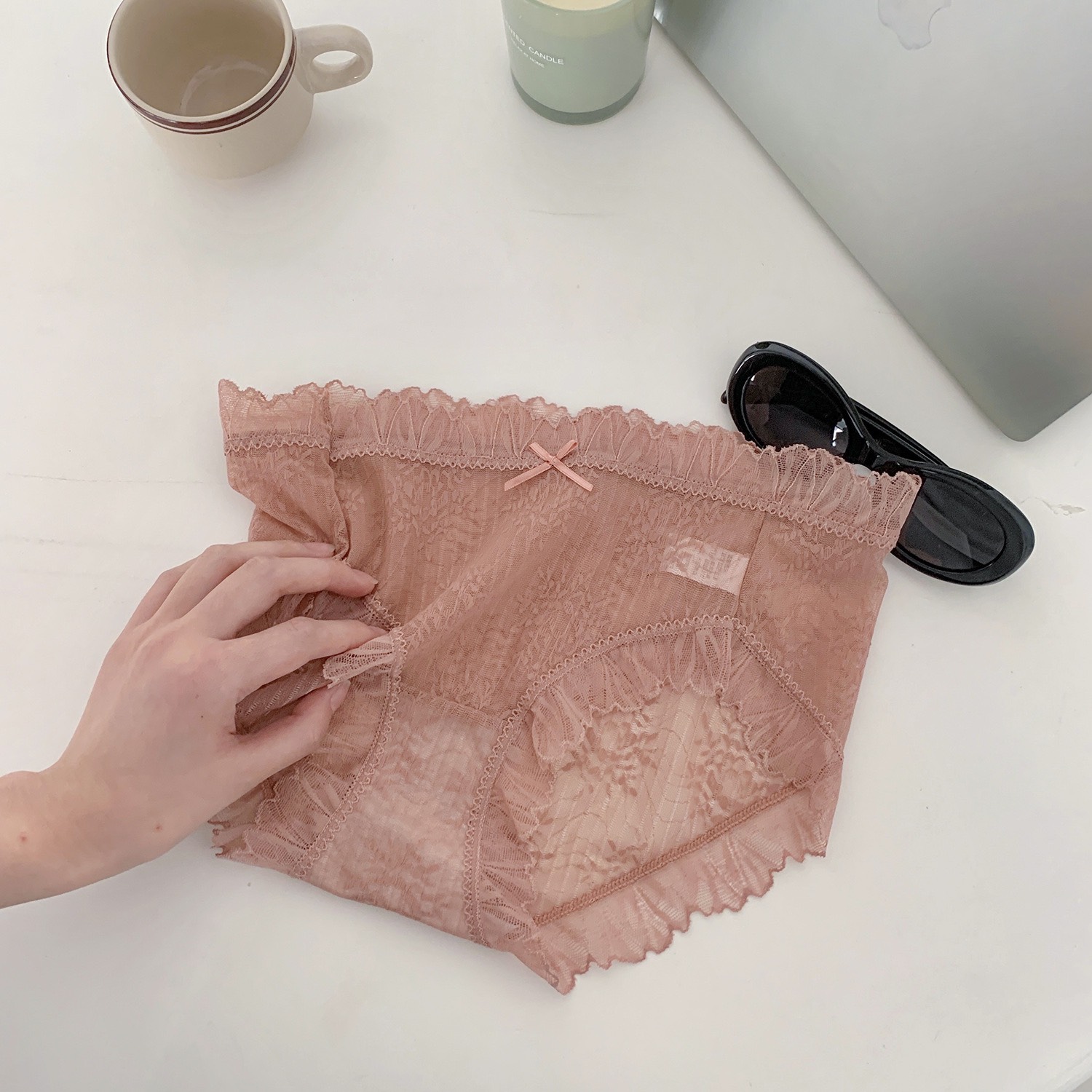 Quần Lót Ren Hoa Thanh Lịch - B.Lingerie