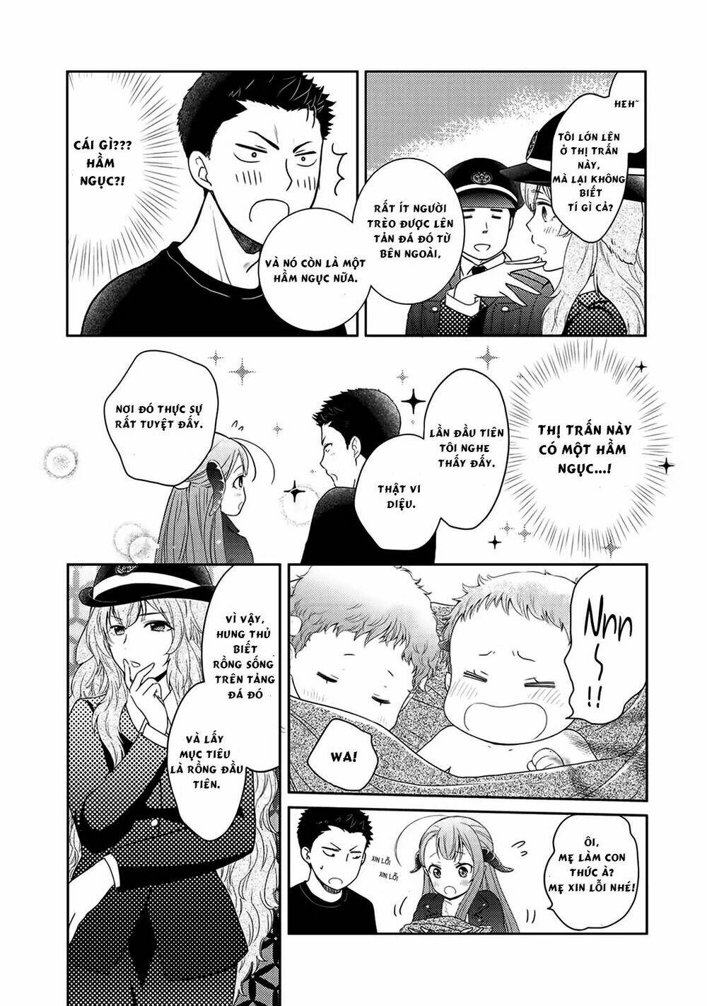 on the way home, i got a bride and twin daughters, but they were dragons chapter 2.1 10