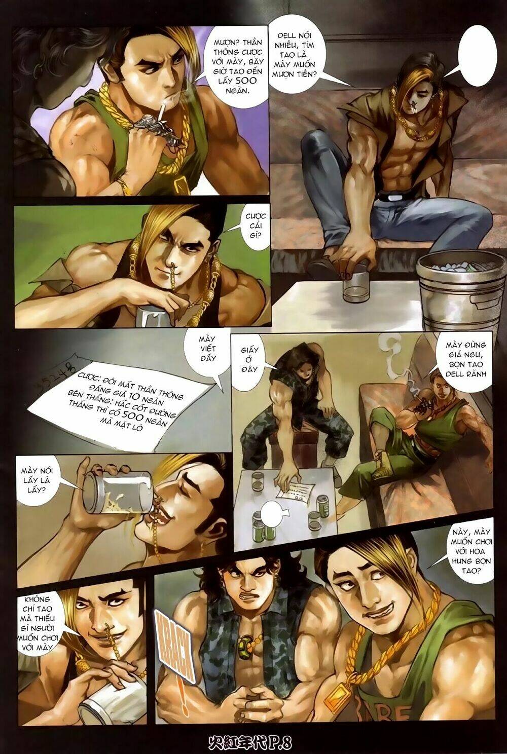 hỏa hồng niên đại hắc cốt đường chapter 91 7