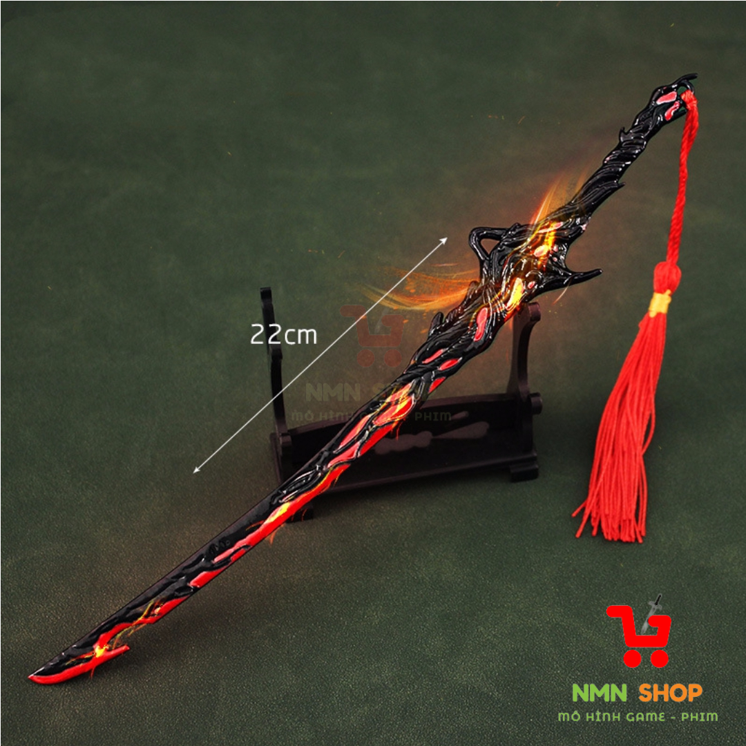 Mô hình game Naraka Bladepoint - Tàn Kiếp - Thiêu Rụi 22cm