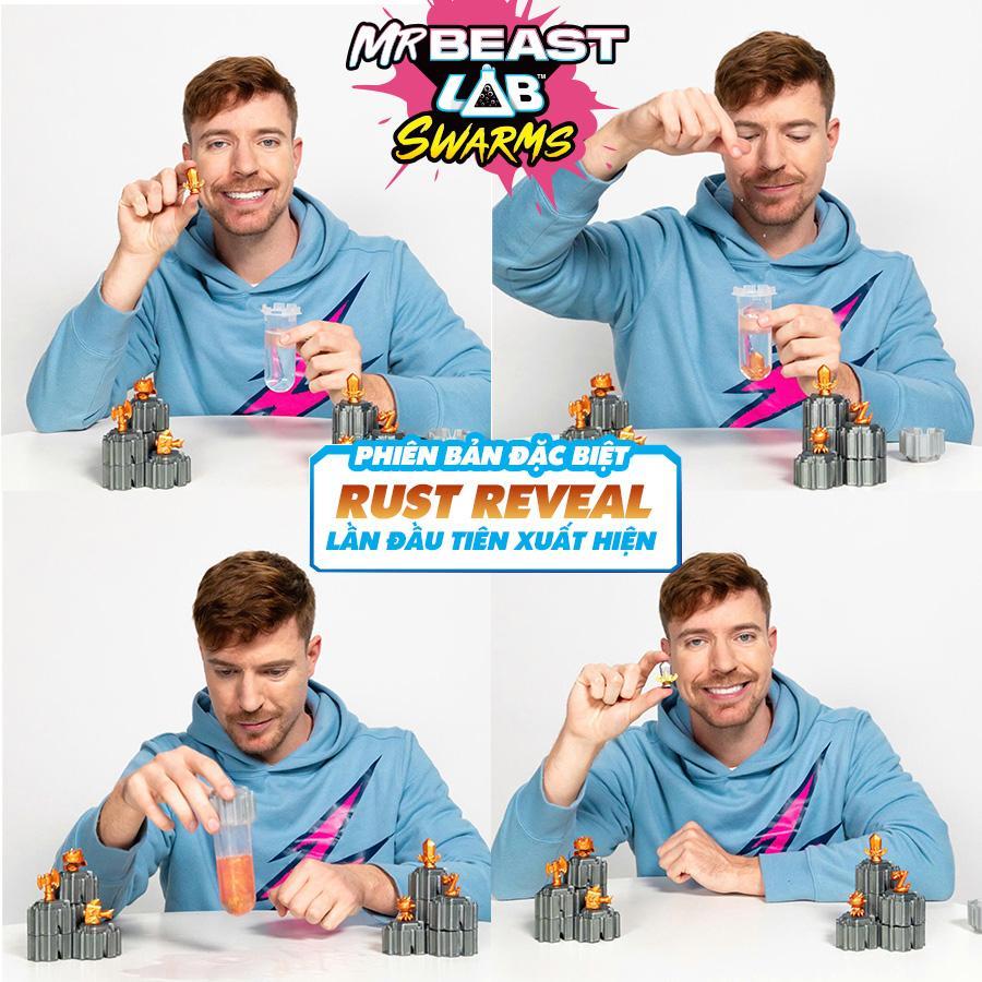 Đồ Chơi Ống Thí Nghiệm Series 4 - 3 Sinh Vật - MrBeast Lab 24871 (Sản Phẩm Bên Trong Là Ngẫu Nhiên)