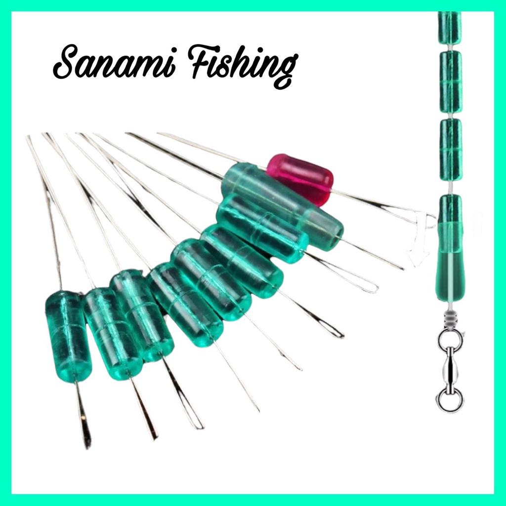 Hạt Chặn Phao Silicon Trong suốt hạt chặn phao câu đài cao cấp phụ kiện câu đài PKK02 - Sanami Fishing